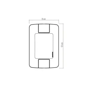 Conjunto 4 X 2 com 2 Tomadas 2p+t Aria 10a 250v Branco - Tramontina