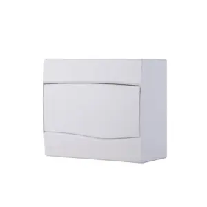 Quadro de Distribuição de Sobrepor 9 Din Ou 6 Nema Branco - Tramontina - Imagem 1