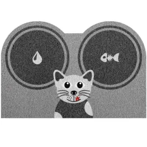 Capacho Vinil Pet Hora do Lanche Cat 40x60cm