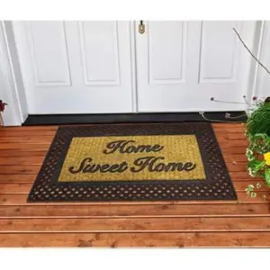 Tapete Fibra de Coco Home Kapazi Marrom - Imagem 4