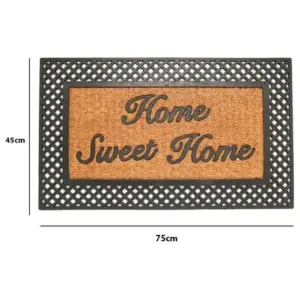 Tapete Fibra de Coco Home Kapazi Marrom - Imagem 6