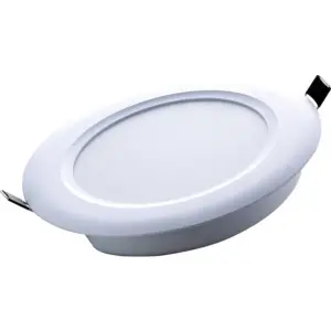 Plafon Led Redondo de Embutir Slim 1000lm 12w Bivolt 6500k Luz Branca - Tramontina - Imagem 2