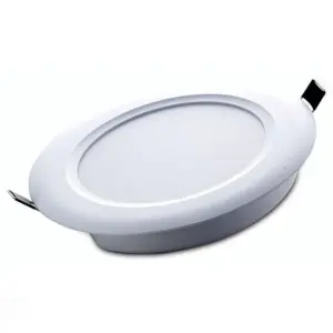 Plafon Led Redondo de Embutir Slim 1500 Lm 18w Bivolt 3000k Luz Amarela - Tramontina - Imagem 1
