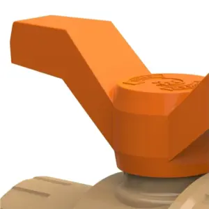 Registro de Esfera Vs Soldável 20mm Marrom - Imagem 3