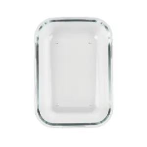 Pote Refratário Retangular com Tampa 1,7 L Mor Glass - Imagem 2