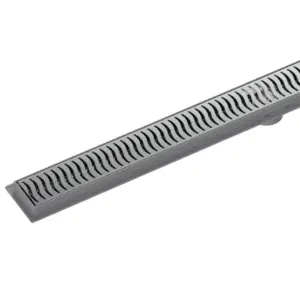 Ralo Linear com Grelha 70cm Cromada - Imagem 2