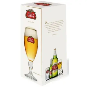 Taça para Cerveja em Vidro Stella Artois 250ml Transparente - Imagem 2
