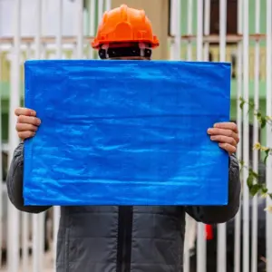 Famastil Lona de Polietileno Azul 6x4 - Imagem 2