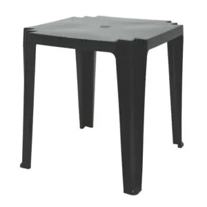 Mesa Tambaú em Polipropileno Preto