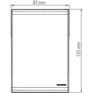 Placa 4x2 com 1 Posto Vertical-tramontina - Imagem 2
