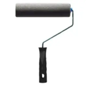 Rolo de Espuma de Poliéster e Suporte Cinza 15cm - Imagem 1