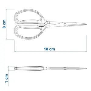 Tesoura para Frutas Laranja - Imagem 5