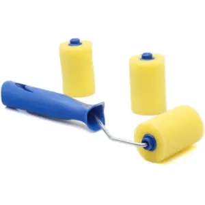 Conjunto Rolo de Espuma com Suporte e 2 Refis 5cm Ref. 1337-5 - Imagem 3