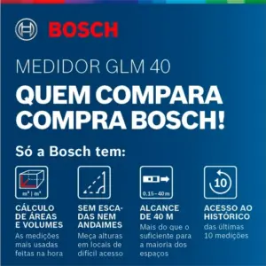 Trena Laser Glm 40 Professional Azul - Imagem 8