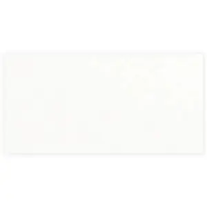 Revestimento Brilhante Borda Reta Clean White Plain Lux 29,1x58,4cm