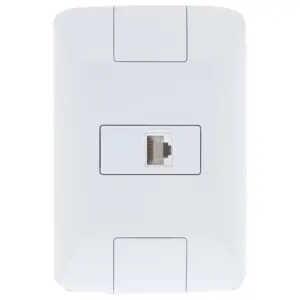 Conjunto 1 Tomada Aria 4 X 2 Rj11 - Tramontina