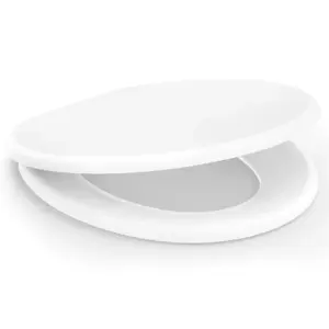 Assento Sanitário em Polipropileno Oval Confort Convencional Branco - Imagem 1