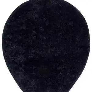 Kit de Tapetes Stilo 3 Peças em Poliéster para área Seca Preto 1 - Imagem 1