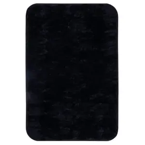 Kit de Tapetes Stilo 3 Peças em Poliéster para área Seca Preto 1 - Imagem 2