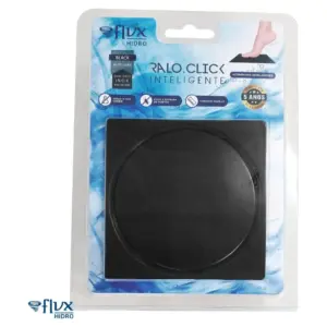 Ralo Quadrado Hidro Inox Black Click 15x15cm - Flvx - Imagem 4