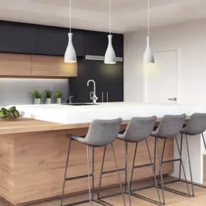 Luminária Pendente Taschibra Td 1003 E-27 Branco Fosco - Imagem 3