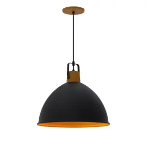 Pendente Taschibra Factory G Preto Fosco - Imagem 2