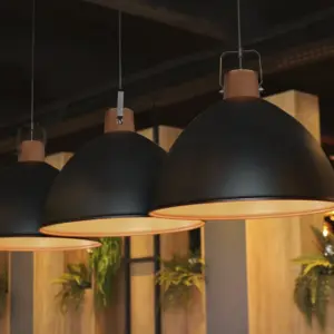 Pendente Taschibra Factory G Preto Fosco - Imagem 3