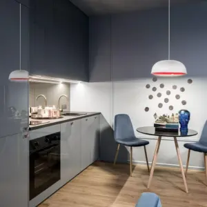 Pendente Taschibra White Festival 1xe27 Branco F.+ Vermelho - Imagem 3