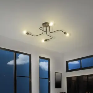 Plafon Taschibra Cronos 4xe27 - Imagem 2