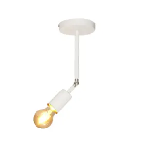 Plafon Taschibra Pointer 1xe27 Branca - Imagem 2