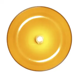 Pendente Taschibra Black Festival 1xe27 Preto F.+ Amarelo - Imagem 2