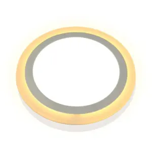 Painel Led Dual Color 18w+6w Sobrepor Redondo - Imagem 5