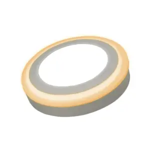 Painel Led Dual Color 18w+6w Sobrepor Redondo - Imagem 6