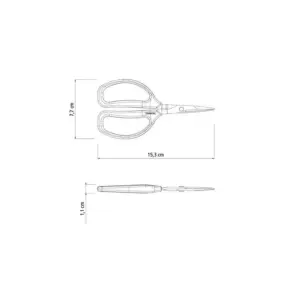 Tesoura para Frutas Profissional com Lâminas em Aço Inox - Tramontina - Imagem 3
