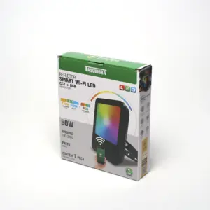 Smart Refletor Wi-fi Led 50w Rgb+cct Preto - Imagem 9