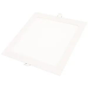 Plafon Led Quadrado de Embutir 800 Lm 12 W 6500 K Luz Branca - Tramontina - Imagem 1