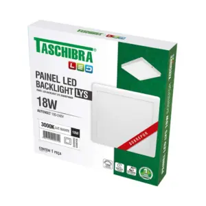 Painel Led 18w Lys Redondo Sobrepor 3000k - Imagem 3