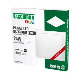 Painel Led 24w Lys Quadrado Embutir 3000k - Imagem 3