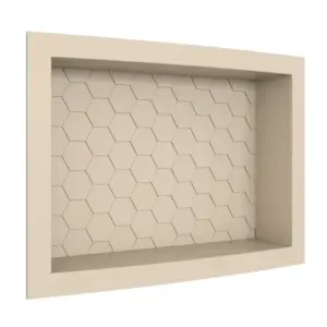 Nicho de Embutir em Plástico Injetado Max 460mm Bege