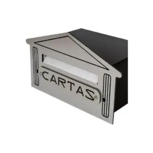 Caixa de Correio Numeral 4n em Acm Aço Escovado - Imagem 2