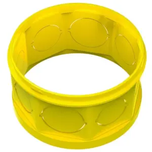 Prolongador em Pvc para Caixa de Luz Octogonal Flex 4x4 Amarela - Imagem 1