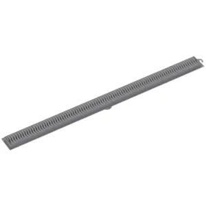 Ralo Linear com Grelha 90cm Cinza
