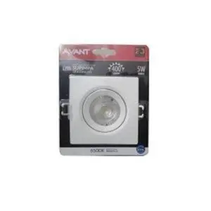 Spot Quadrado 5w Branco Frio - Avant - Imagem 1
