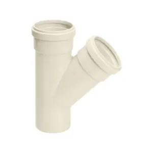 Junção Simples Esgoto Série Reforçada 75mm Amanco