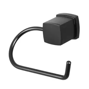 Porta Papel Higiênico Block Preto Meber - Imagem 1