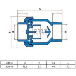 Válvula de Retenção Soldável 32mm - 27957153 - Tigre - Válvula de Retenção Soldável 32mm - 27957153 - Tigre - Imagem 4