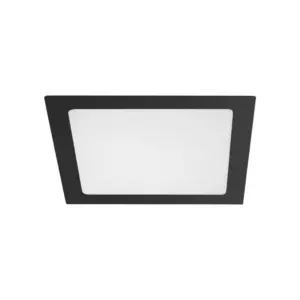 Painel Led 18w Lux Quadrado Embutir Preto 4000k