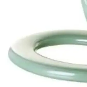 Assento Almofadado Oval Verde Malva - Imagem 4