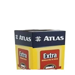 Rolo de Pele de Carneiro Australiano com Lã Extralonga de 25mm, Atlas. - Imagem 2