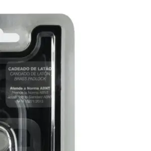 Cadeado Haste Longa em Latão Lt-35/50 - Pado - Imagem 3